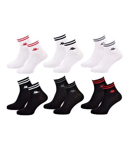 Chaussettes KAPPA QUARTER - Pack de 6 pcs 0215