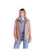 Womens/ladies Finn Waterproof Jacket Pink Animal-1