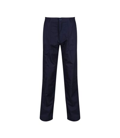 Regatta Mens Workwear Action Pants (Water Repellent) (Navy)