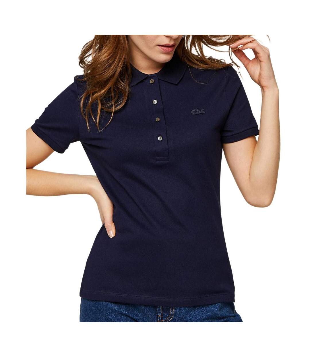 Polo Marine Femme Lacoste PF5462 - 36-1