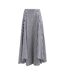 Womens/ladies Checked Godet Maxi Skirt Black Cath Kidston-2