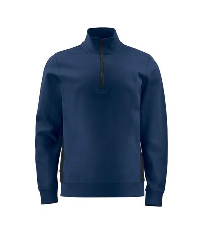 Projob Mens Half Zip Sweatshirt (Navy) - UTUB781