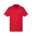 Polo rouge homme schott ps0022-1