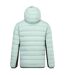 Veste Motif/style À Capuche Leedre Homme Vert Pâle Noir Regatta-3