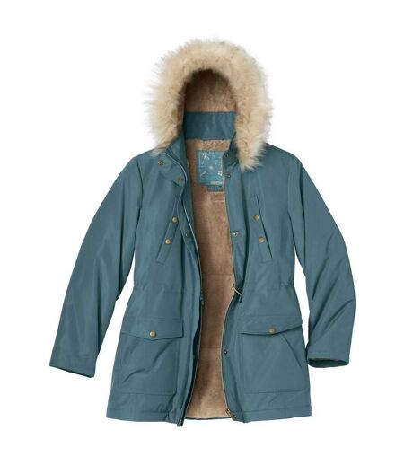 Parka femme bleu canard Atlas for Women