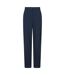 Womens/ladies Delta Fleece Lined Short Winter Trousers Navy Mountain Warehouse-1