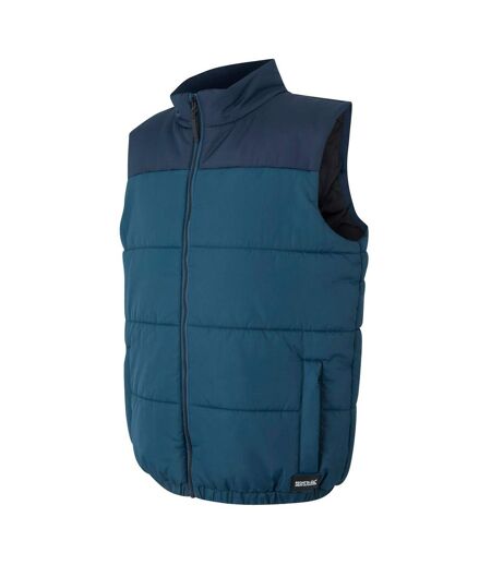 Mens Hawfinch Baffled Gilet Moonlight Denim Navy Regatta