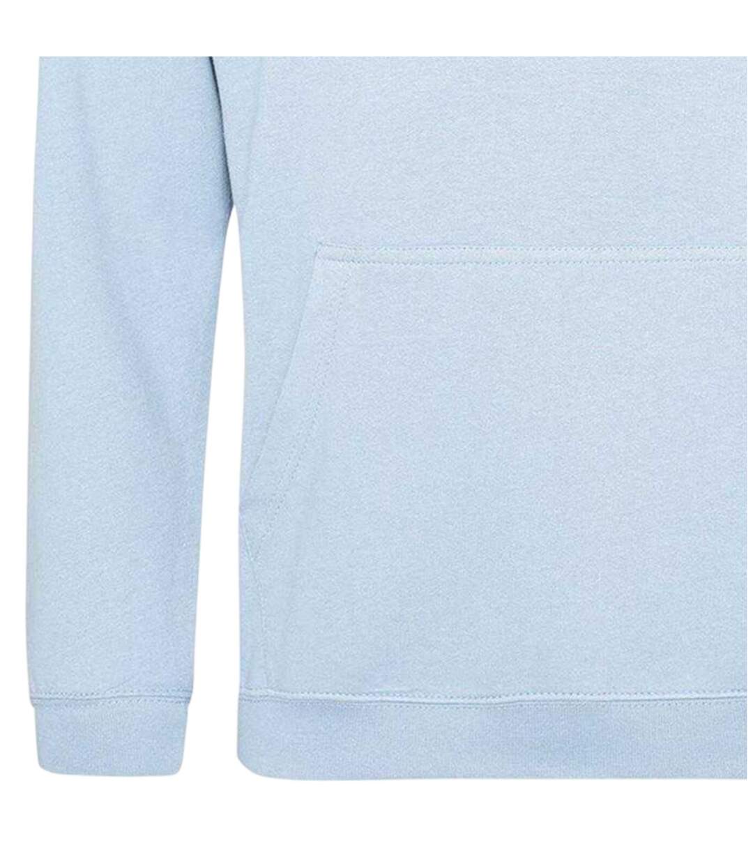 Mens Logo Pullover Hoodie Sky Blue Lonsdale-3