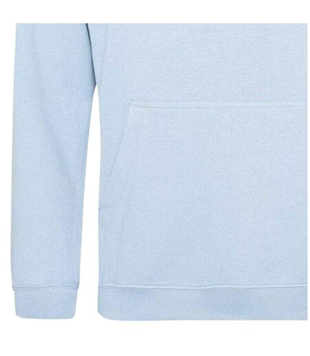 Mens Logo Pullover Hoodie Sky Blue Lonsdale