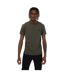 Mens Dunstan River Crew Neck Slim T-shirt Khaki Green Timberland-2