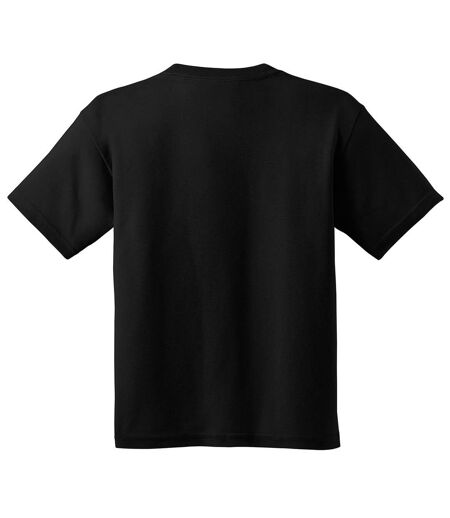 Youth Unisex Heavy Cotton T-shirt Black Gildan