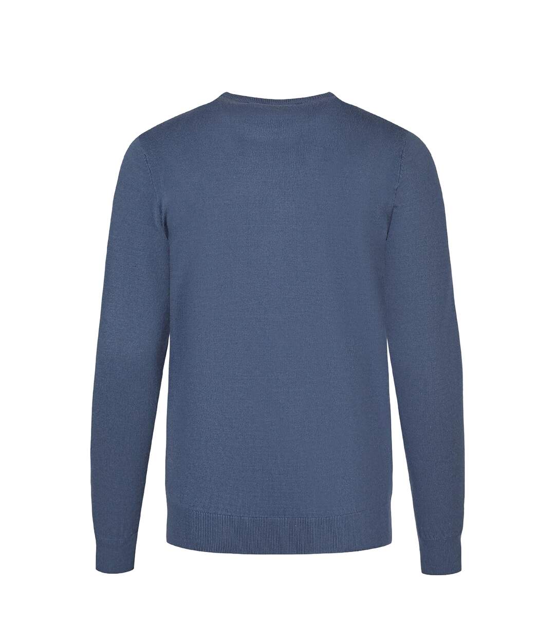 Sweat Motif/style Brodé Homme Bleu Respect-3