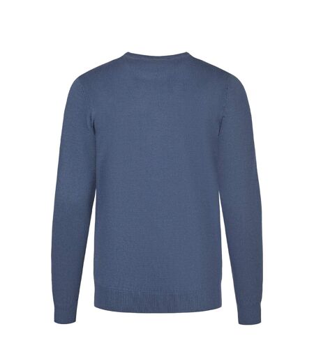 Sweat Motif/style Brodé Homme Bleu Respect