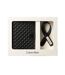 Coffret etui passeport + étiquette à bagages noir homme calvin klein jeans-1