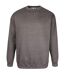 Duke Mens Rockford Kingsize Sweat Crew Neck Jumper (Grey) - UTDC105-1