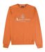 Sweat Sport Motif/style Gros Logo Homme Orange Aquascutum-1