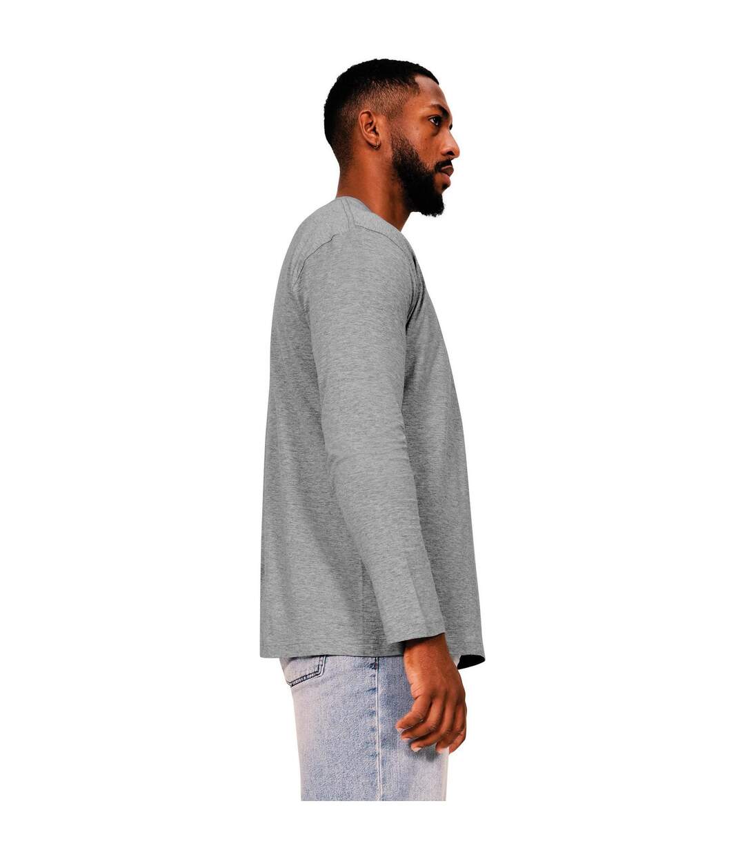 Mens Performance T-shirt Heather Casual Classic-3