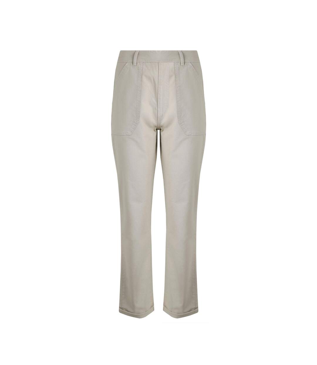 Womens/ladies malorri organic cotton trousers stone Weird Fish-1