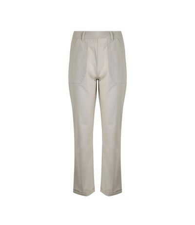 Womens/ladies malorri organic cotton trousers stone Weird Fish