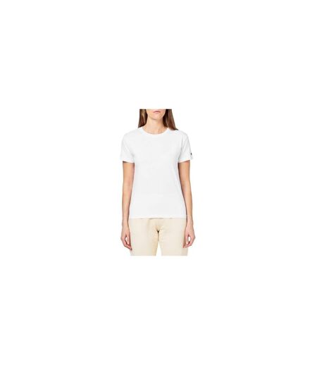 Lot De 2  T-shirts Motif/style Petit Logo Femme Blanc Champion