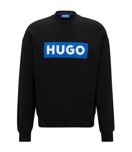 Sweat Motif/style Logo Rectangulaire Niero Homme Noir Hugo