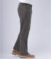 Regular jeans met deels elastische tailleband Atlas For Men