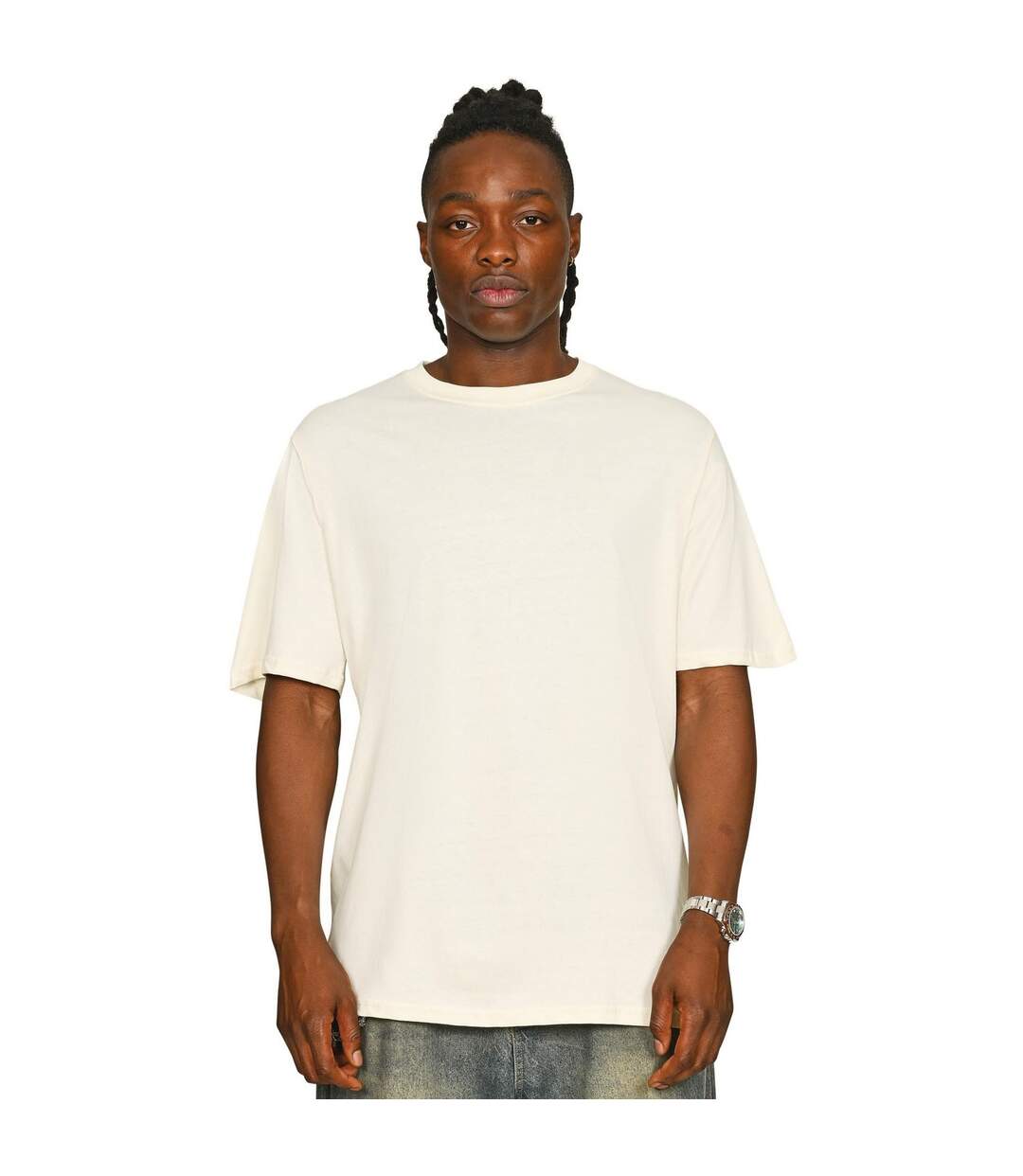T-shirt Core Adulte Écru Casual Classics-1