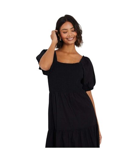 Robe mi-longue femme noir Dorothy Perkins