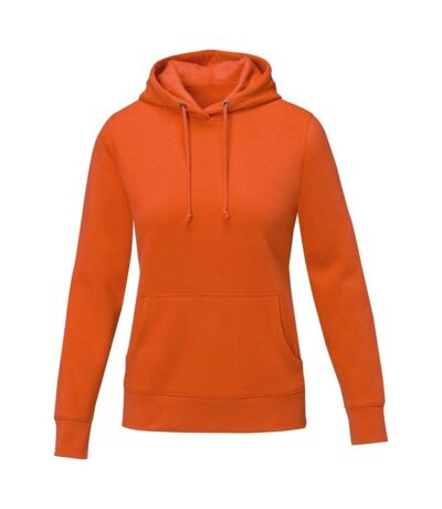 Womens/ladies charon hoodie orange Elevate