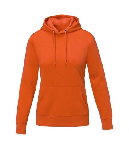 Sweat à capuche charon femme orange Elevate Elevate