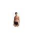 Pack Of 3  Mens Logo Boxer Briefs  Black White Boss-1