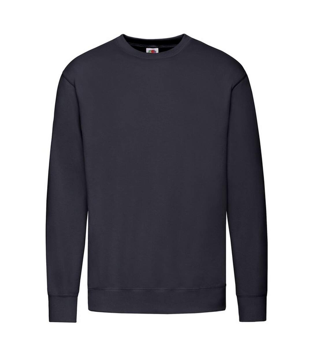 Sweat À Manches Cousues Homme Bleu Marine Sombre Fruit Of The Loom-1