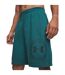 Mens Rival Graphic Shorts Green Black Under Armour-2