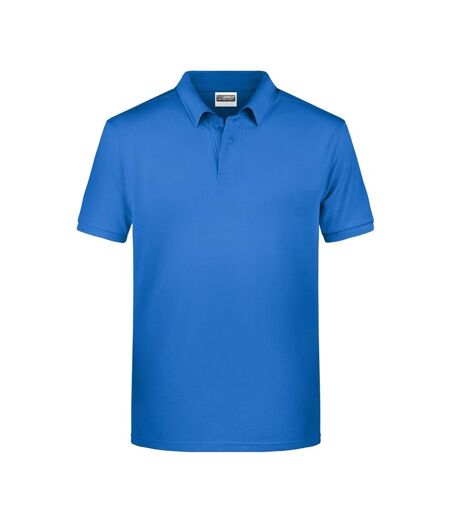 Polo Basic Homme Bleu Cobalt James And Nicholson