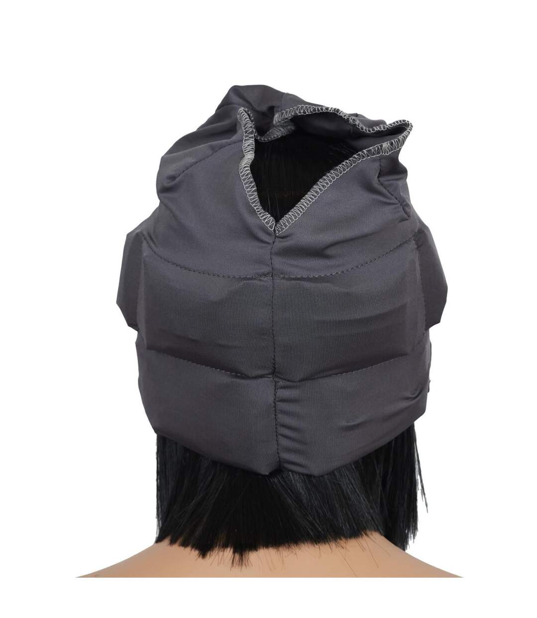 Bonnet pour Tête & Yeux Effet Froid 23cm Gris-5