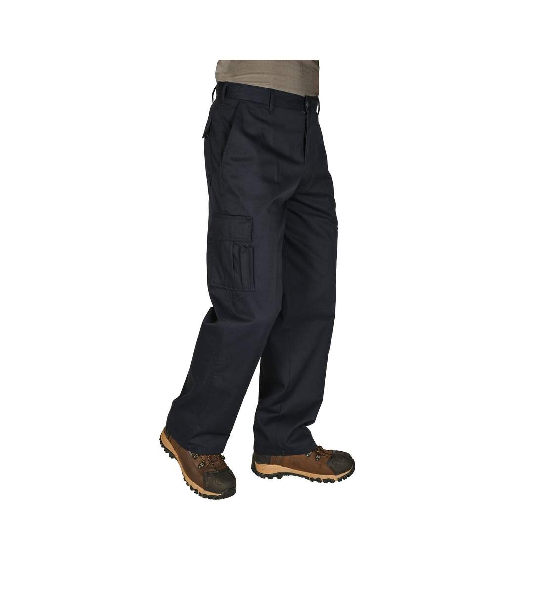 Pantalon de travail combat homme bleu marine Absolute Apparel-2