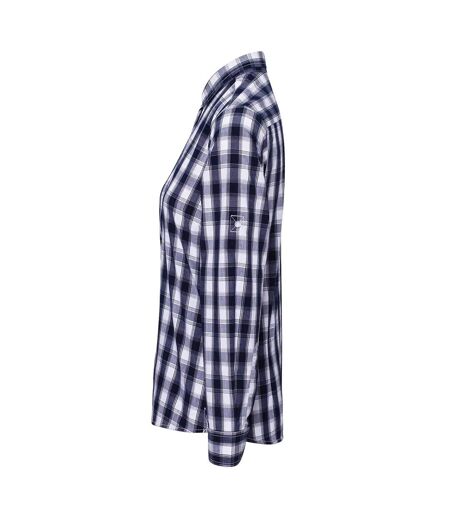 Chemisier Mulligan Femme Blanc Bleu Marine Premier