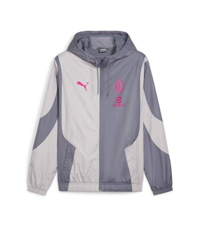 AC MILAN Veste survêtement Prematch Grise Homme Puma 23/24 - M