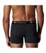 Pack Of 2  Mens Logo Boxer Shorts  Black Silver Champion-3