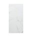 Lot de 4 Panneaux Effet Marbre Bano 30x60cm Blanc-2