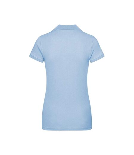 Polo Excd Femme Bleu Glacier Promodoro
