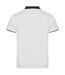 Unisex Adult Conrad Polo Shirt White Clique-2