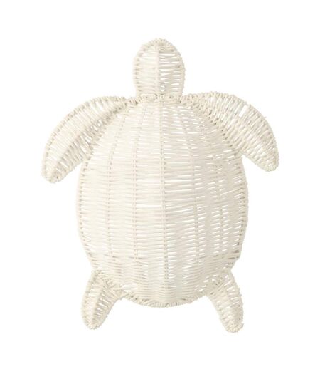 Déco Murale Tortue Porfirio 31cm Blanc Cassé