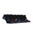 6 Pack Mens Cushioned Sole Running Low Cut Trainer Socks-1