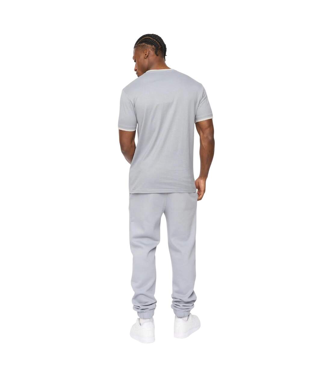 T-shirt Preece Homme Bleu Crosshatch-3