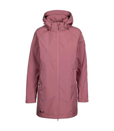 Womens/ladies Lucille Dlx Waterproof Jacket Light Mulberry Trespass