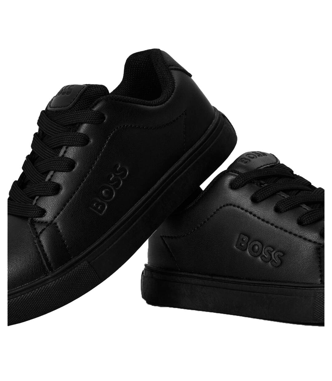 Baskets Motif/style Logo Homme Noir Boss-4