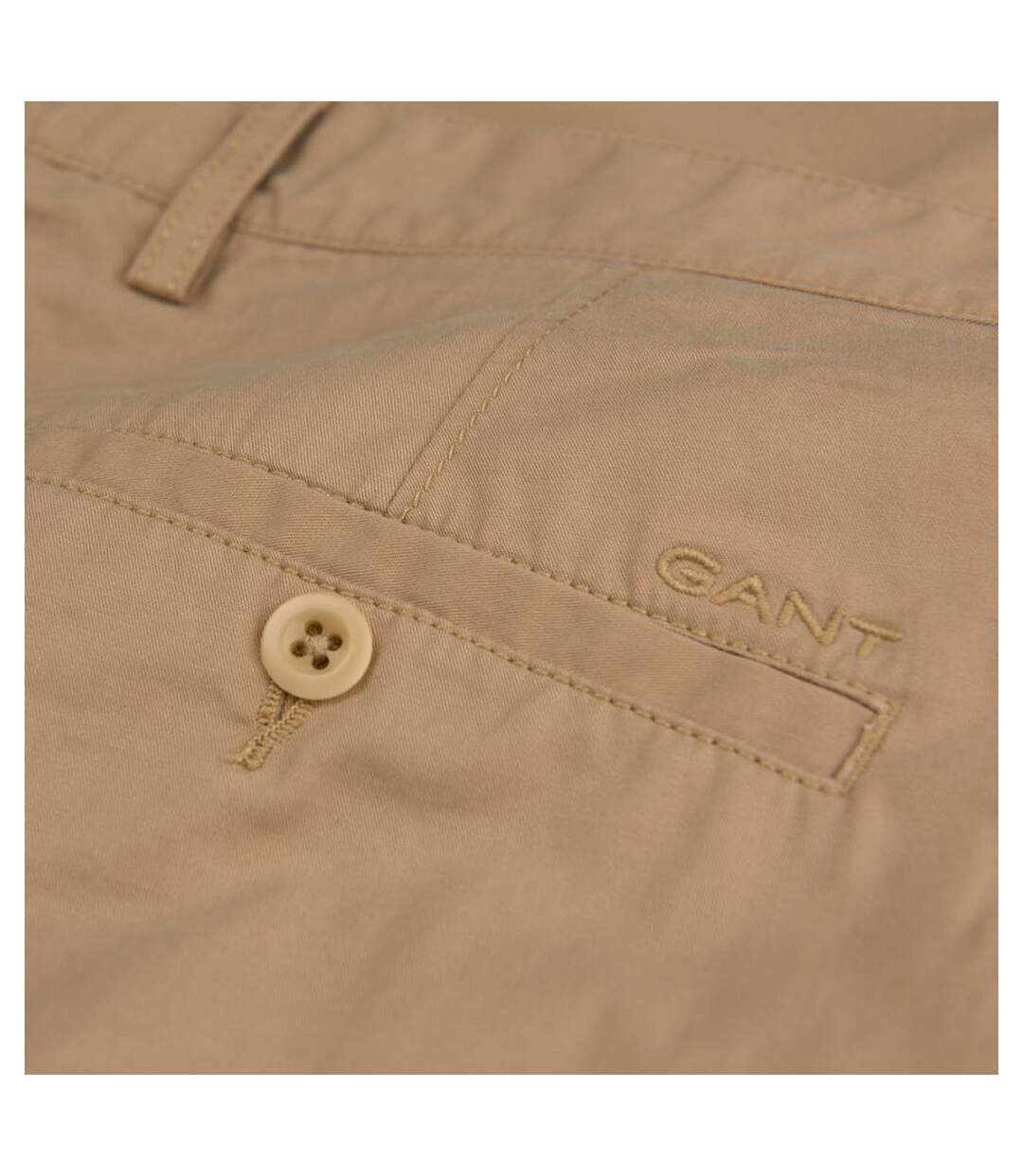 Short Chino Archive Shield Homme Marron Kaki Gant-4