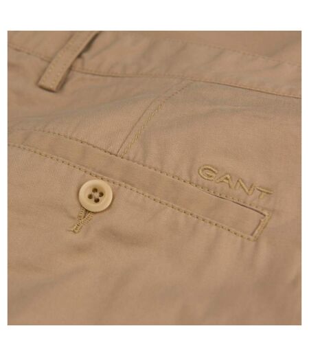 Short Chino Archive Shield Homme Marron Kaki Gant
