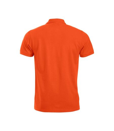 Polo manhattan homme orange sang Clique